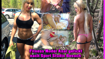 Fitness Model Anal gefickt nach Sport Studio Besuch Teil 1