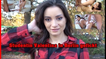 Studentin Valentina in Berlin gefickt