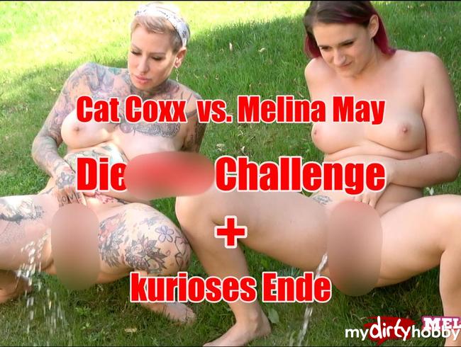 Weitpiss Challenge mit Cat Coxx