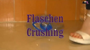 Flaschen Crushing