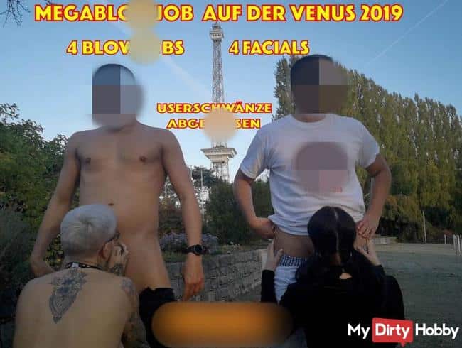 Mega-Public-Blowjob auf der Venus 2019
