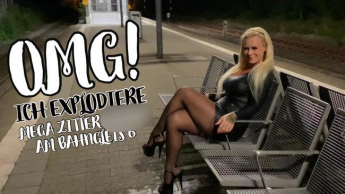 OMG!!! ICH EXPLODIERE | MEGA ZITTER SQUIRT | am Bahngleis 6
