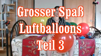 grosser Spaß Luftballoons 3