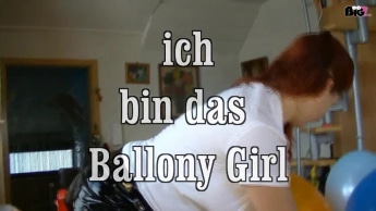 ich bin das Ballony Girl