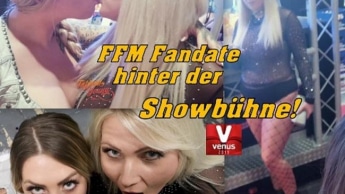FFM Fandate hinter der Venus-Showbühne!