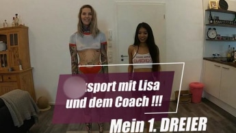 Ficksport mit Lisa und dem Coach – Mein 1. DREIER