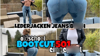 Lederjacken Jeans Bitch | Legendäre 501 eingepisst