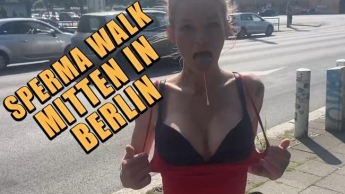 SPERMA WALK mitten in BERLIN