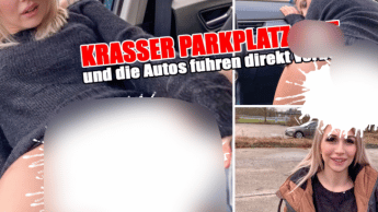 Krasser Parkplatz Fist – und die Autos fuhren direkt vorbei