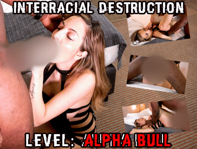 Interracial destruction – Level: Alpha Bull