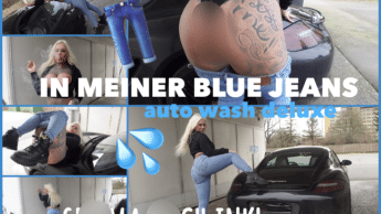IN MEINER BLUE JEANS | auto wash deluxe | SPERMAARSCH INKL.