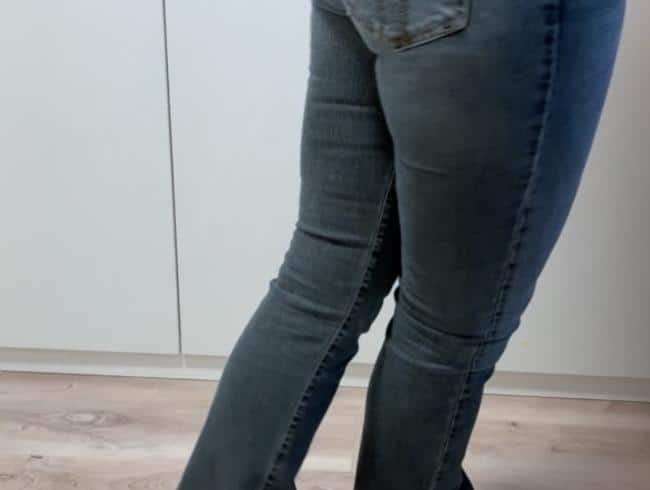 Meine „alte“ Jeans (lautlos!)