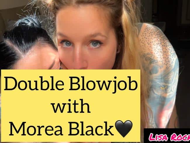 DOUBLE BLOWJOB WITH MOREA