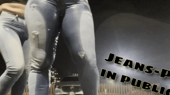 Wir pissen öffentlich in die Jeans