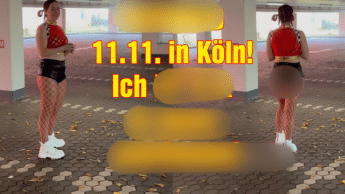CUCKOLD 11.11. in Köln! Ich FICKE und er muss zuschauen!