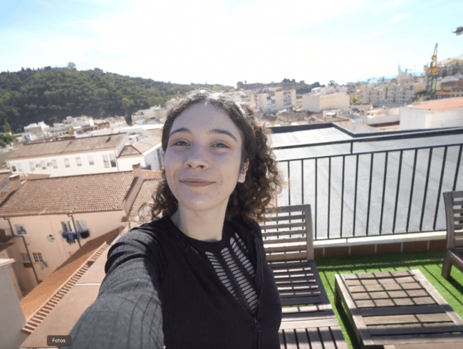 Psscht!!! Sonst hören die Nachbarn mich -heimlicher Orgasmus über den Dächern von Malaga