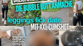 Dreiste Anmache | LEGGINGS Fick Date mit XXL CUMSHOT