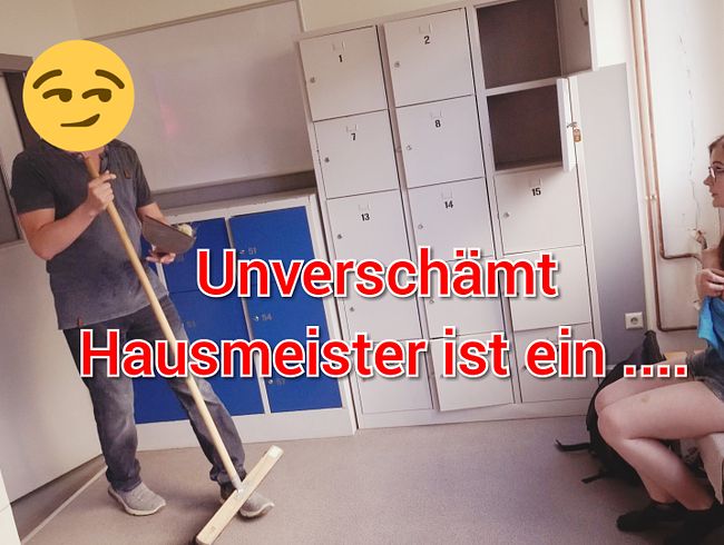 PERVERSER Hausmeister!! Ficken ohne Gummi