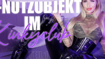 Sklavenaufgabe – BI-Nutzobjekt im Kinkyclub! Teil 1