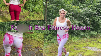 Fetisch Bra Fitness Hosen