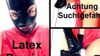 Striptease im Latexbody! Geile Titten garantiert! Ich mache Dich süchtig! Overknees und Netznylons