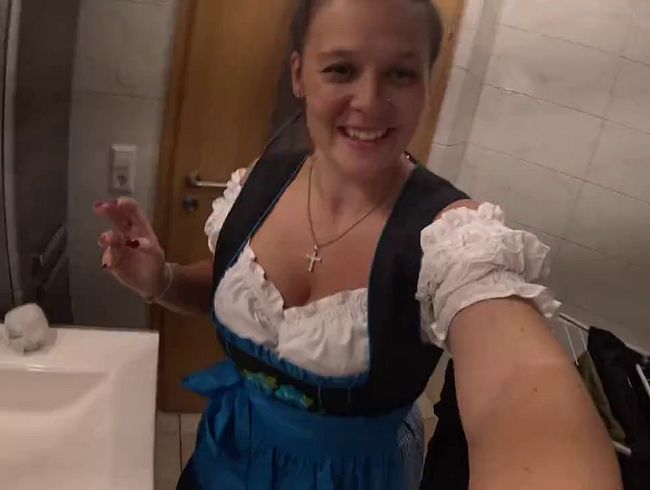 Tourist abgeschleppt auf der Wiesn