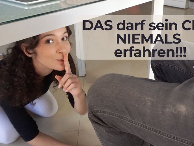 DAS darf sein Chef NIEMALS erfahren!!!