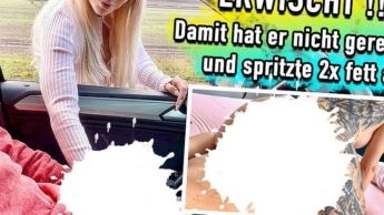 ERWISCHT !!! Damit hat er nicht gerechnet und spritzte 2x fett ab