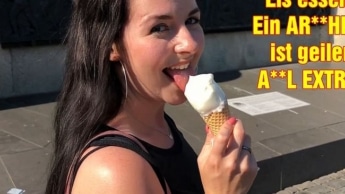 Eis essen?! Ein ARSCHFICK ist geiler! ANAL EXTREM!