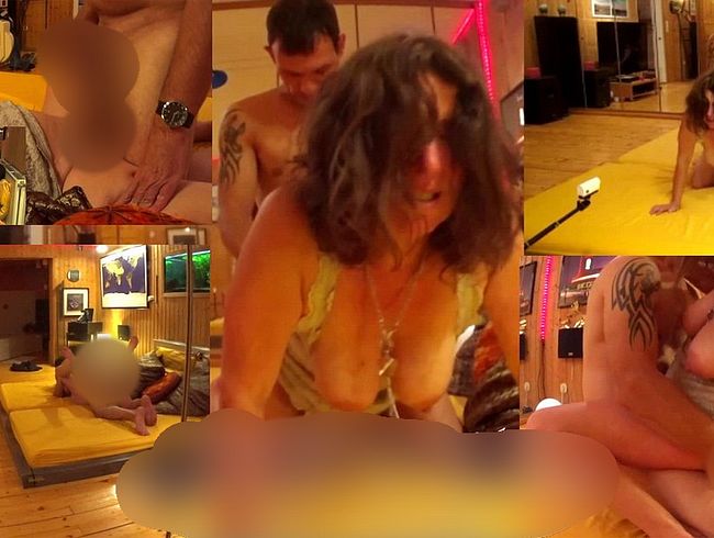 Fremdbesamung im Saunakeller mit massiven Lover-Creampie