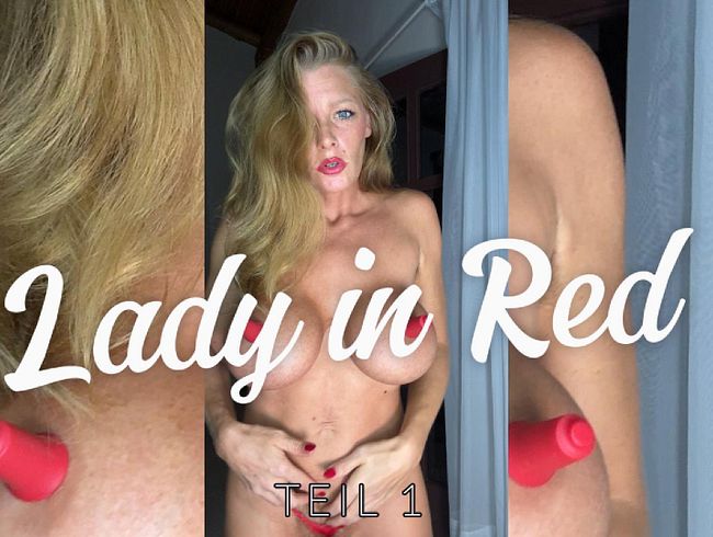 Lady in Red Teil 1… MicroMini Bikini