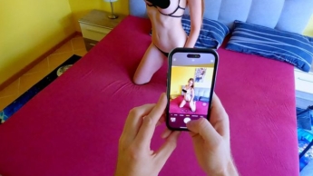 Vollbusiges Teen nach Photoshooting mit Sperma vollgepumpt (POV)