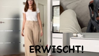 Wollte er wirklich auf meine Unterhose wixxen ? Mitbewohner gefickt !