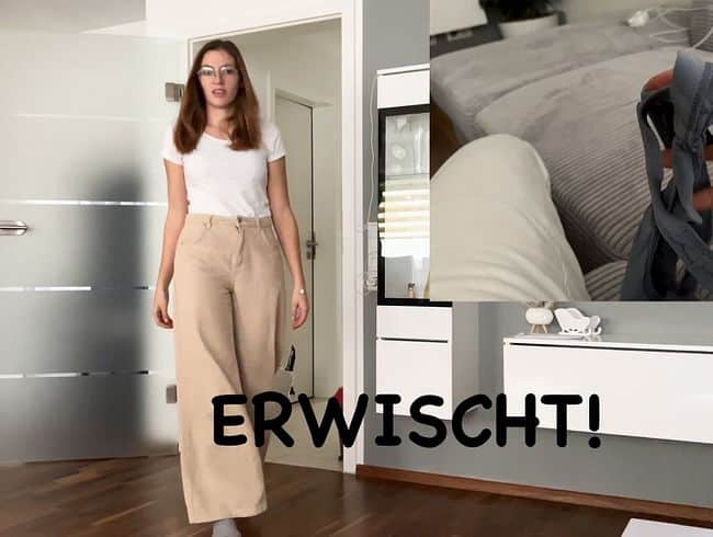 Wollte er wirklich auf meine Unterhose wixxen ? Mitbewohner gefickt !