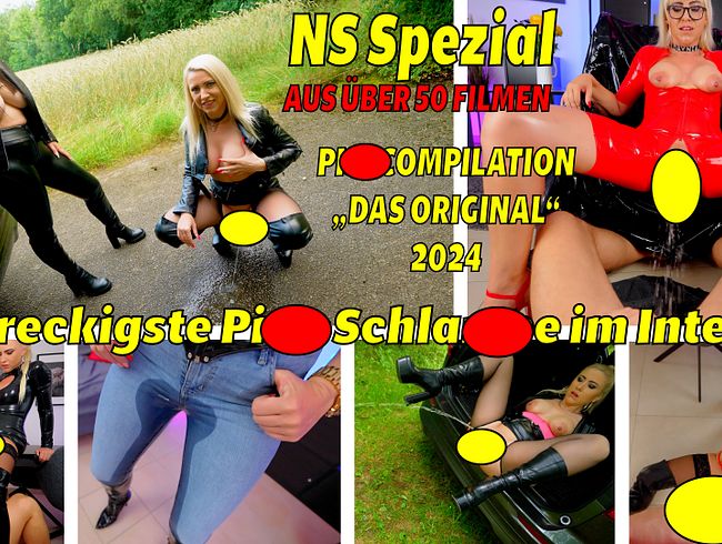 Best of NS | Hardcore XXL Piss Compilation 2024 ! Fässerweise Pisse aus über 50 Filmen! ULTRAPERVERS