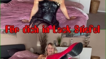 Für Dich in Roten Lackstiefel