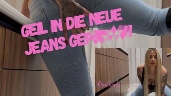 OMG!!! Richtig Geil in meine neuen Jeans gepisst!!!